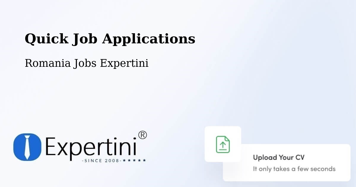 Quick Apply Feature – Băcălești - Romania Jobs Expertini