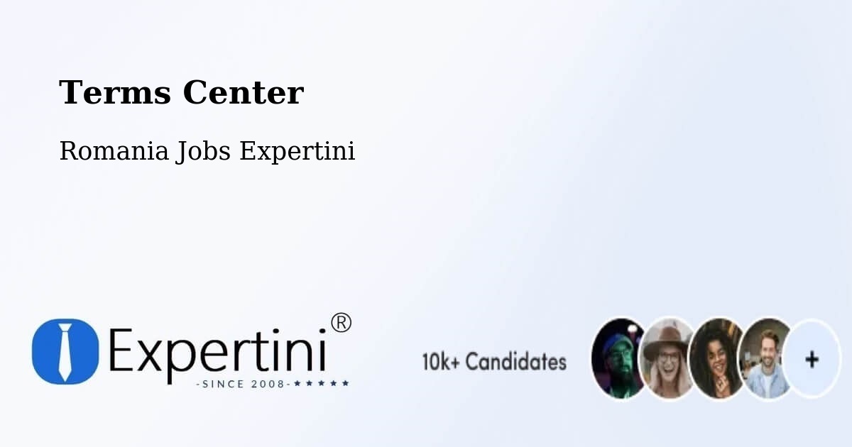Terms of Service – Băcălești - Romania Jobs Expertini